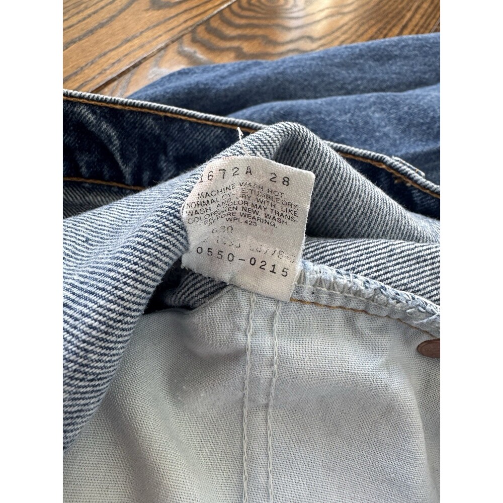 Levi's 550 Men's Orange Tab Jeans Size 36x32 Relaxed Fit Tapered Leg - Picture 8 of 8